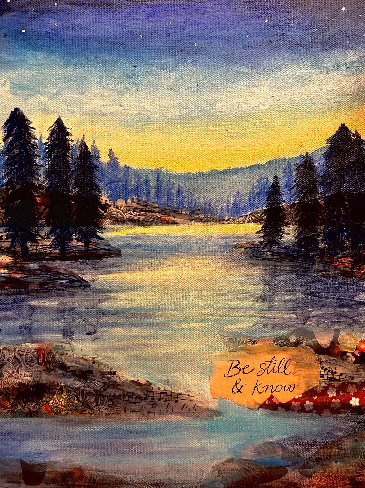 Be Still: A Mixed Media Retreat